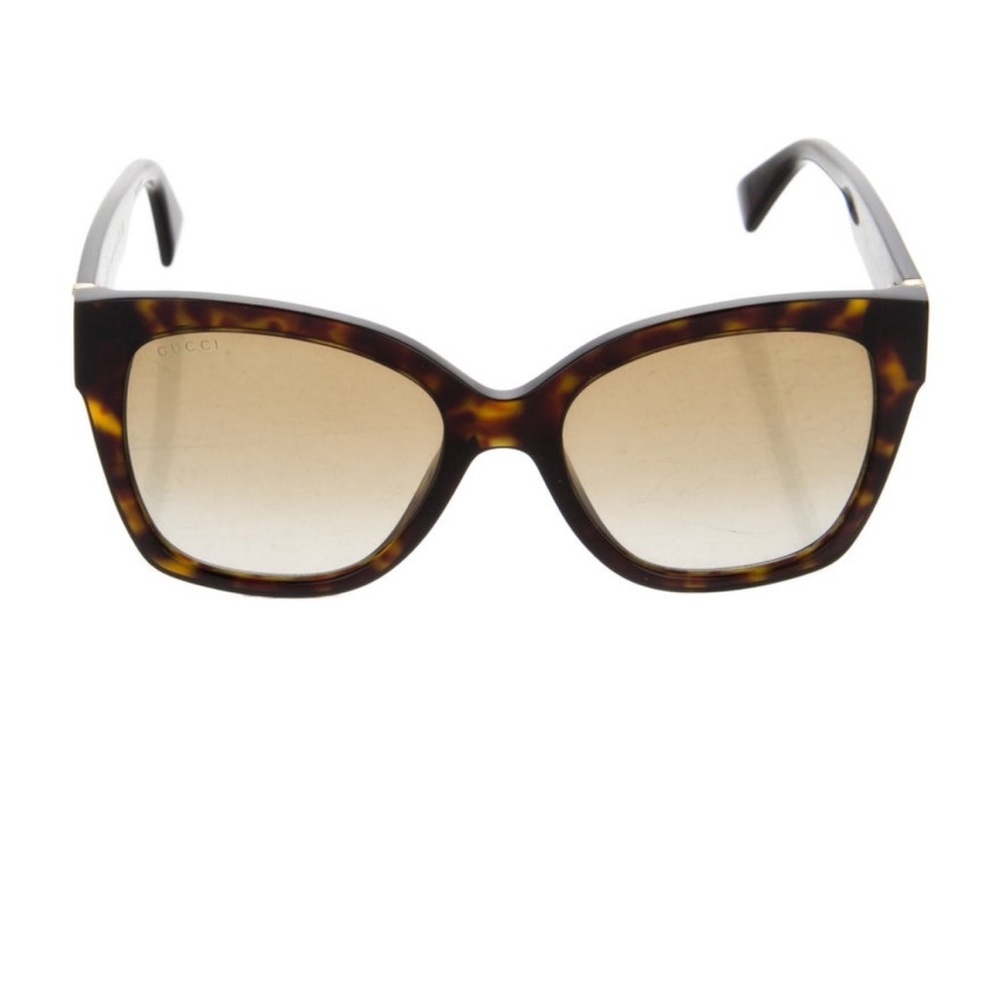 Gucci Brown Tortoise Sunglasses
